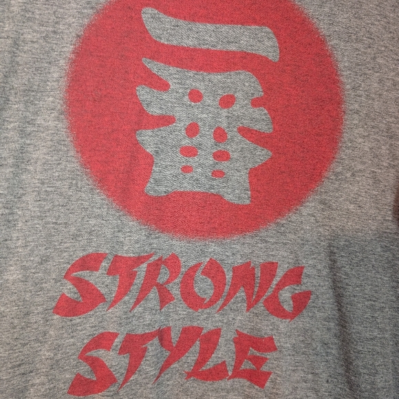 WWE "Strong Style" (Shinsuke Nakamura) 3/4 Sleeve Shirt - Picture 3 of 5